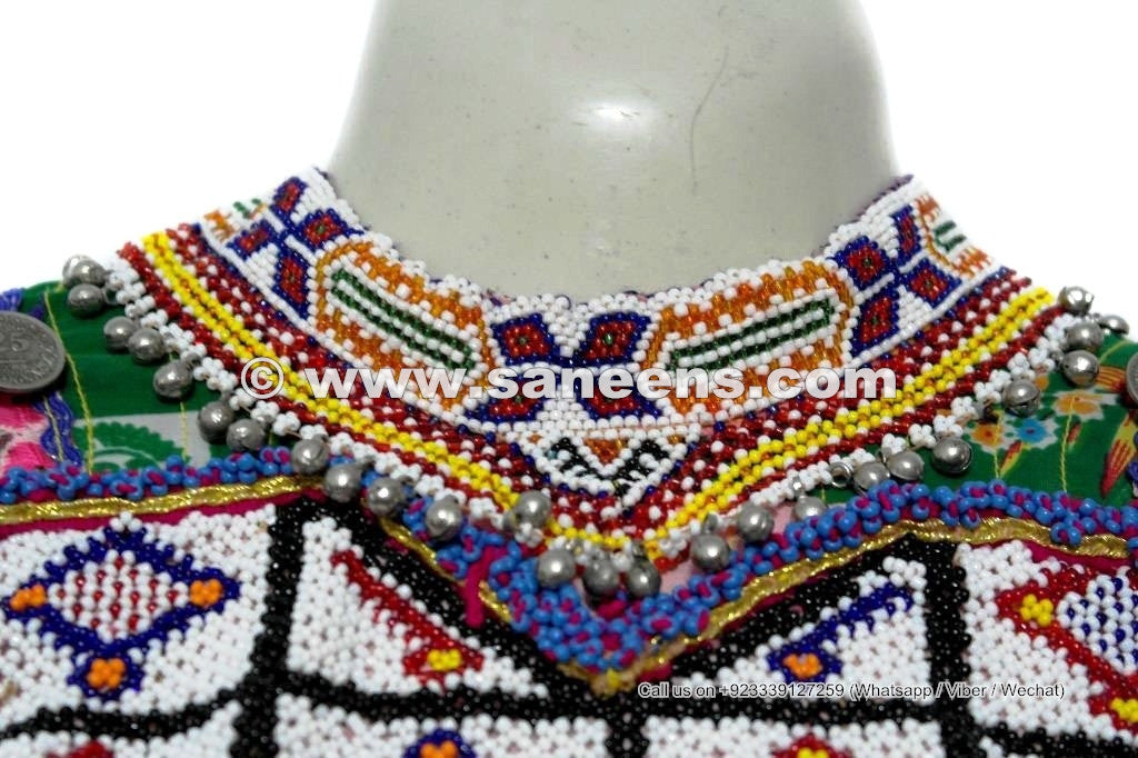Kuchi Tribal Art Embroidered Dress Afghan Nomad Vintage Costume Online