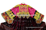 Asian Gypsy Women Costume Afghan Kuchi Tribal Vintage Frock