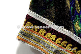 Kuchi Tribal Rainbow Frock Unique Design Afghan Nomad Vintage Dress