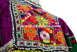 Kuchi Tribal Rainbow Frock Unique Design Afghan Nomad Vintage Dress