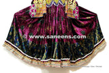 Kuchi Tribal Rainbow Frock Unique Design Afghan Nomad Vintage Dress