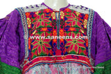 ATS Fusion Dance Dress Tribal Ethnic Frock With Sequin Work Nomadic Costume
