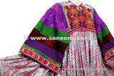 ATS Fusion Dance Dress Tribal Ethnic Frock With Sequin Work Nomadic Costume