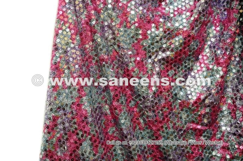 ATS Fusion Dance Dress Tribal Ethnic Frock With Sequin Work Nomadic Costume
