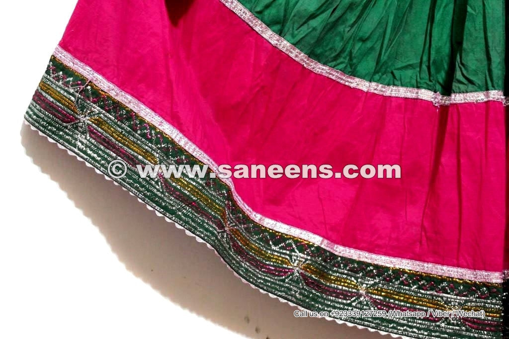 Tribal Fusion Costume Full Embroidered Kuchi Frock Afghan Nomad Vintage Clothes