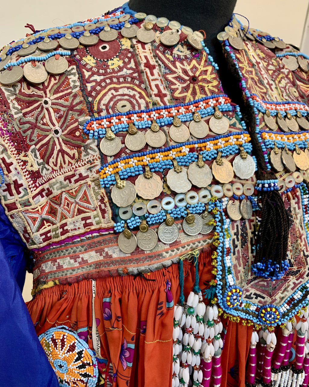 Pashtun Vintage Handmade Frock