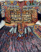 Kuchi Hand Embroidered Coin Work Frock
