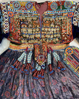 Kuchi Hand Embroidered Coin Work Frock