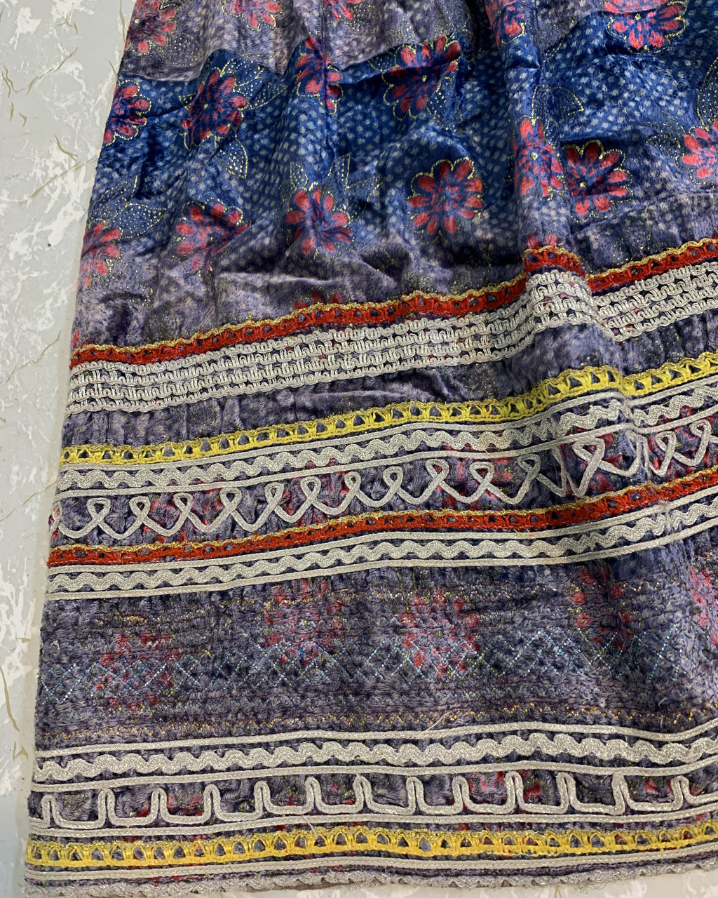 Kuchi Hand Embroidered Coin Work Frock