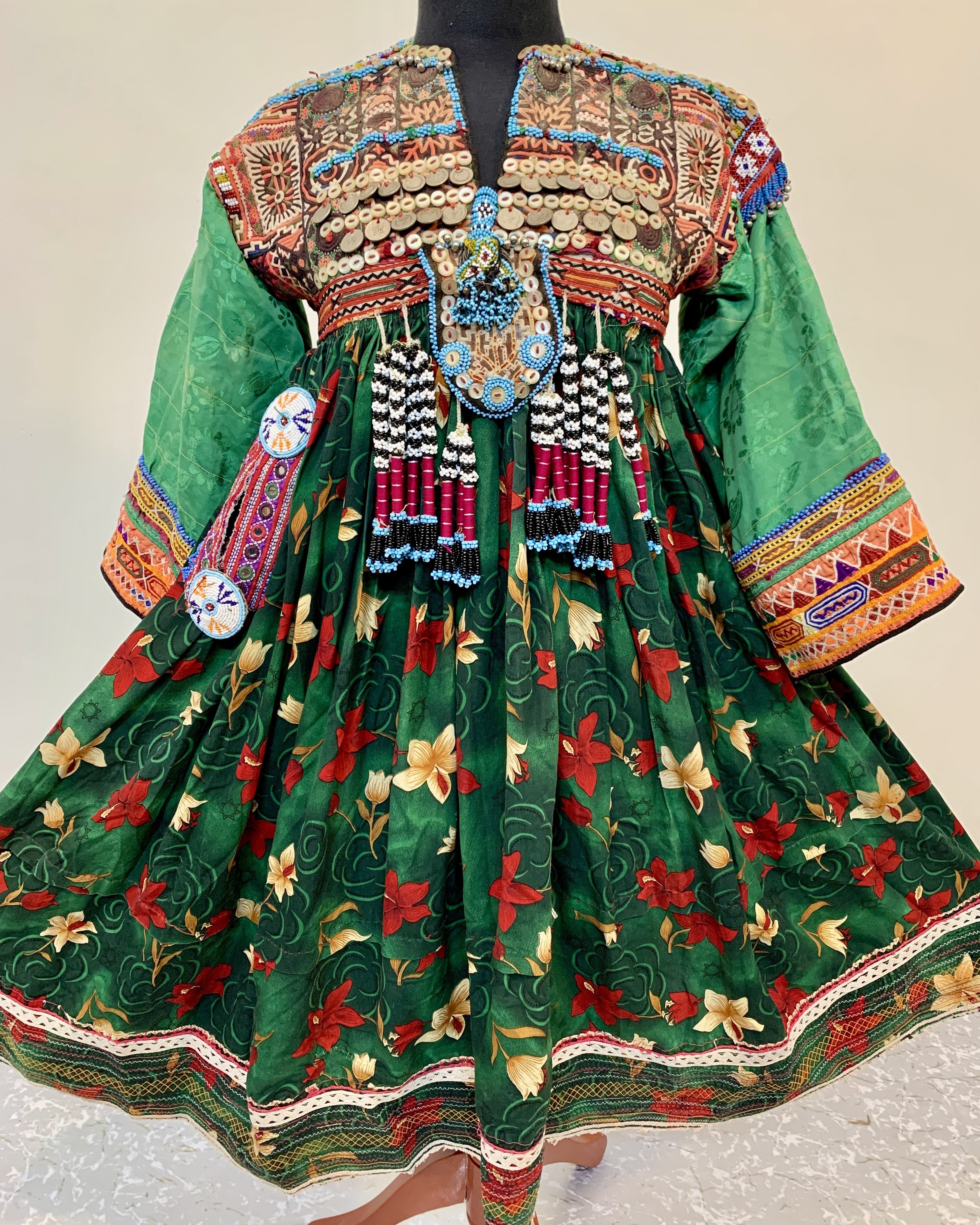 Ethnic Boho Vintage Maxi Dress