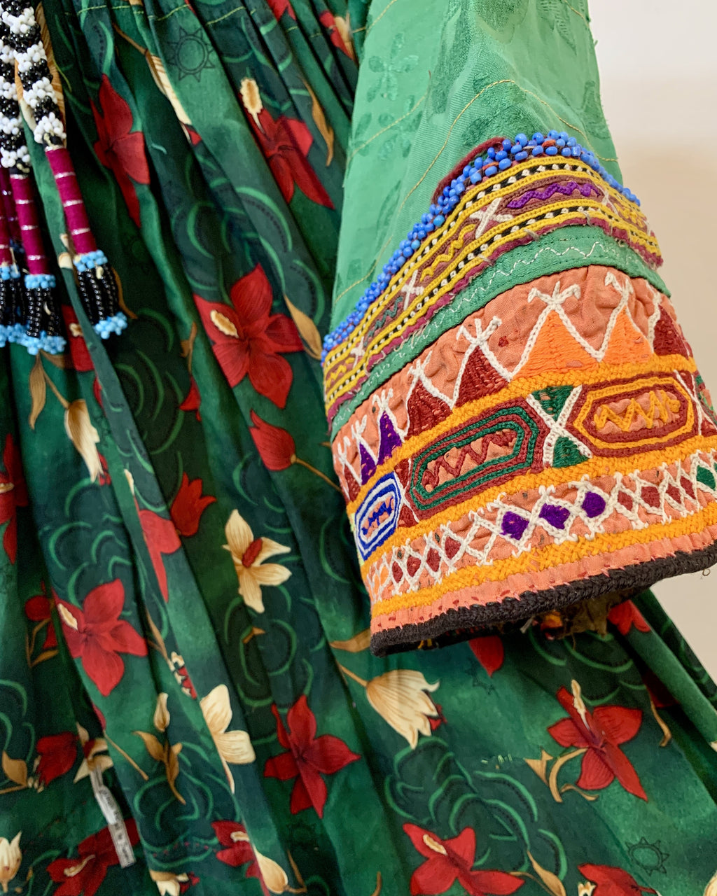 Ethnic Boho Vintage Maxi Dress