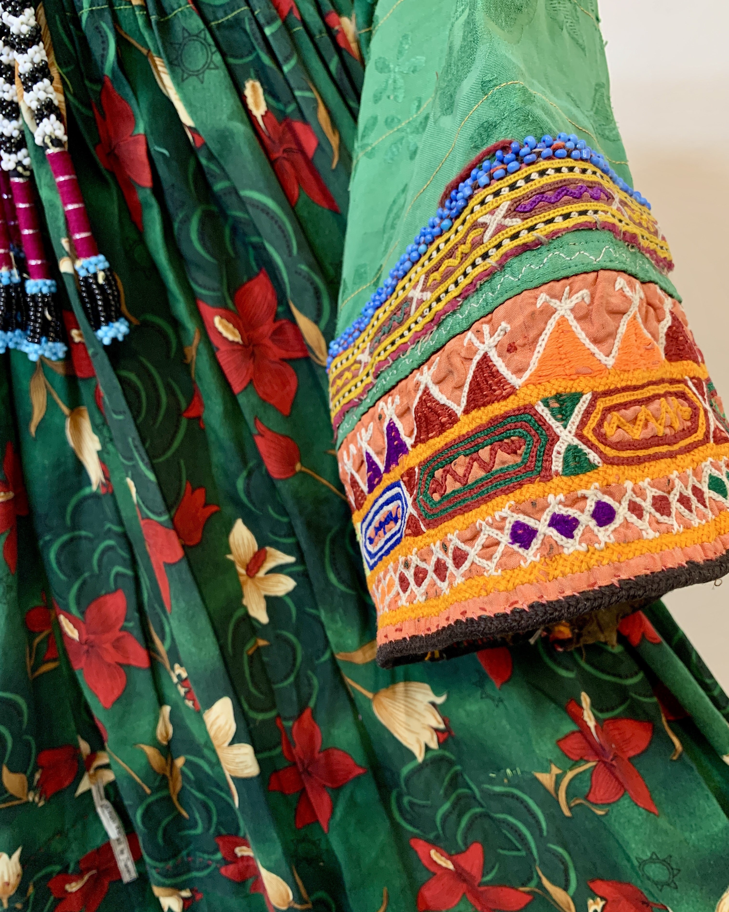 Ethnic Boho Vintage Maxi Dress