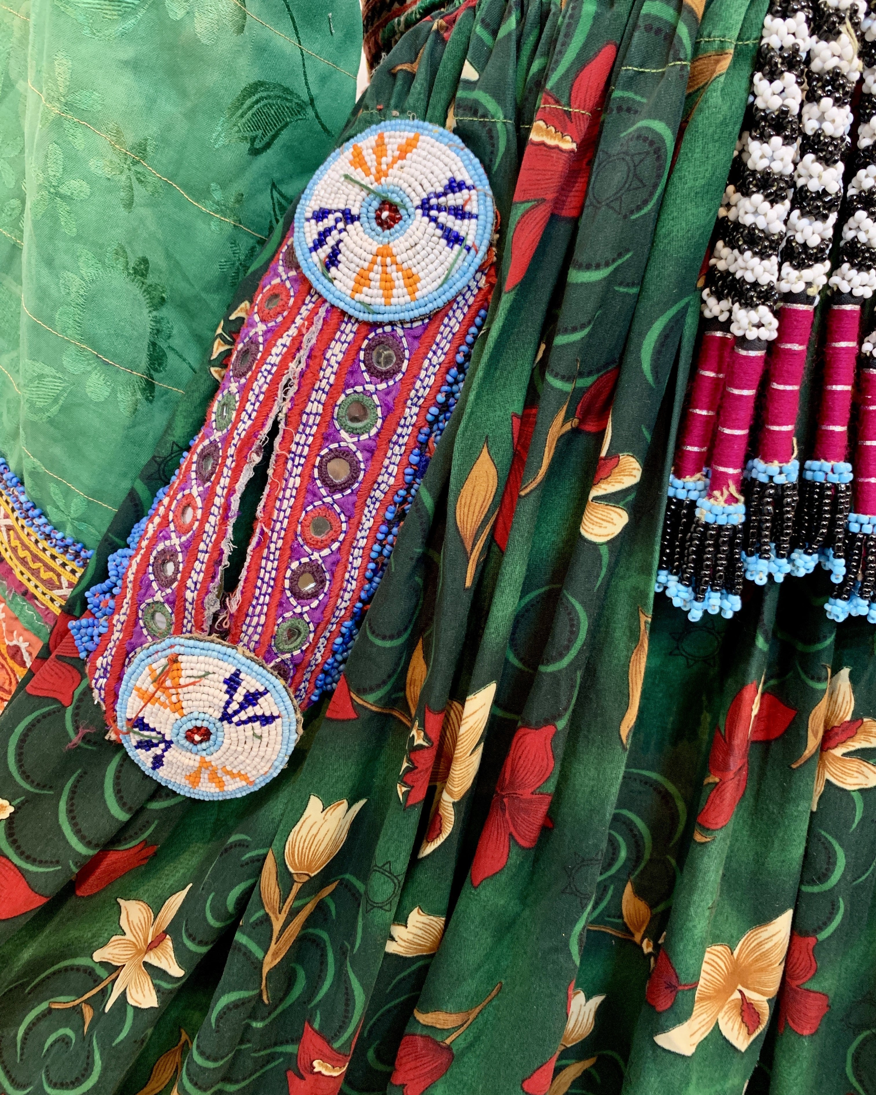 Ethnic Boho Vintage Maxi Dress