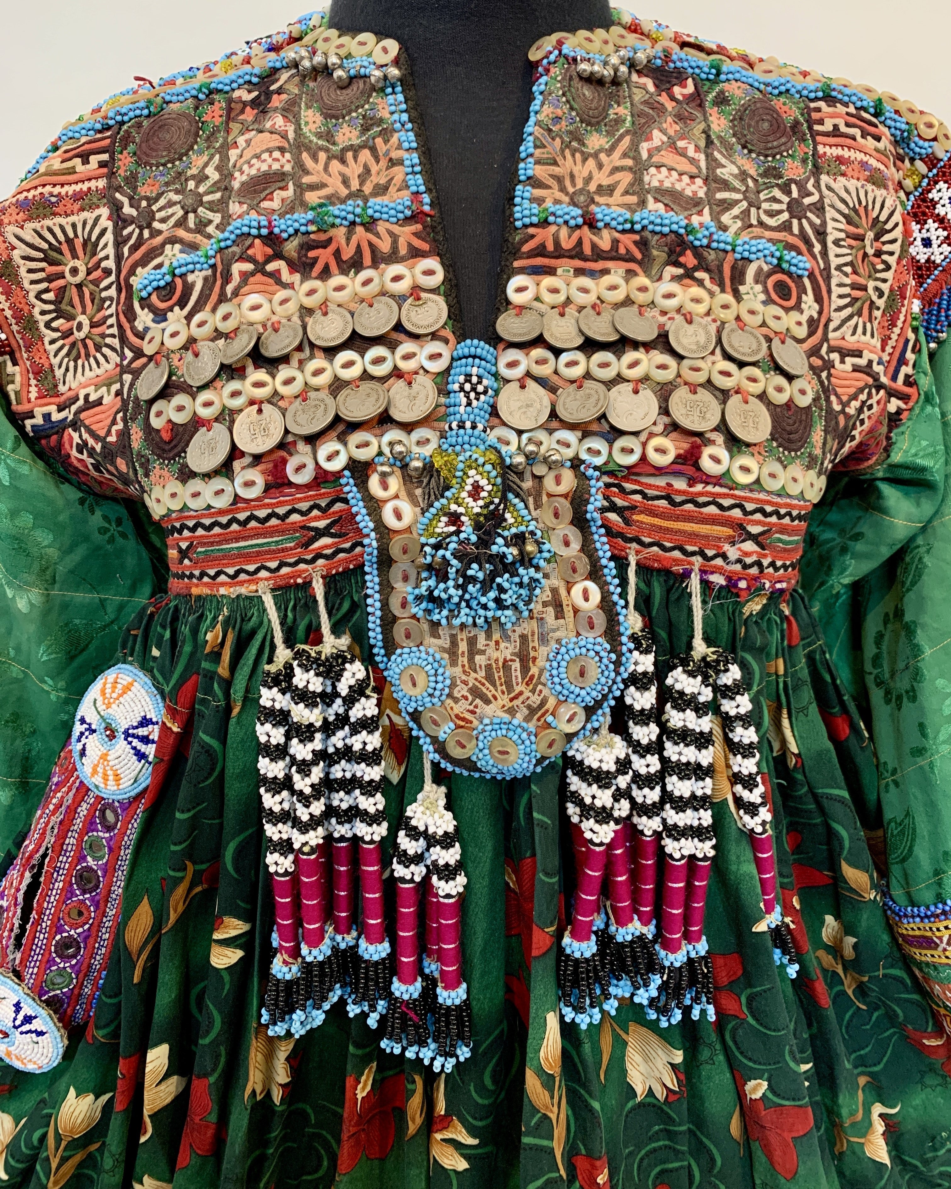 Ethnic Boho Vintage Maxi Dress