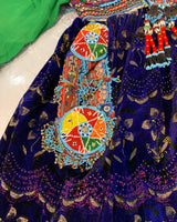 Vintage Afghan Velvet Frock