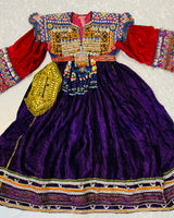 Tribal Kuchi Coins Vintage Frock