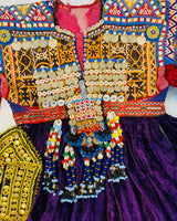 Tribal Kuchi Coins Vintage Frock