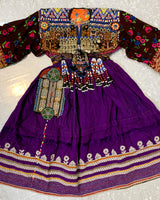 Balochi Coins Vintage Frock
