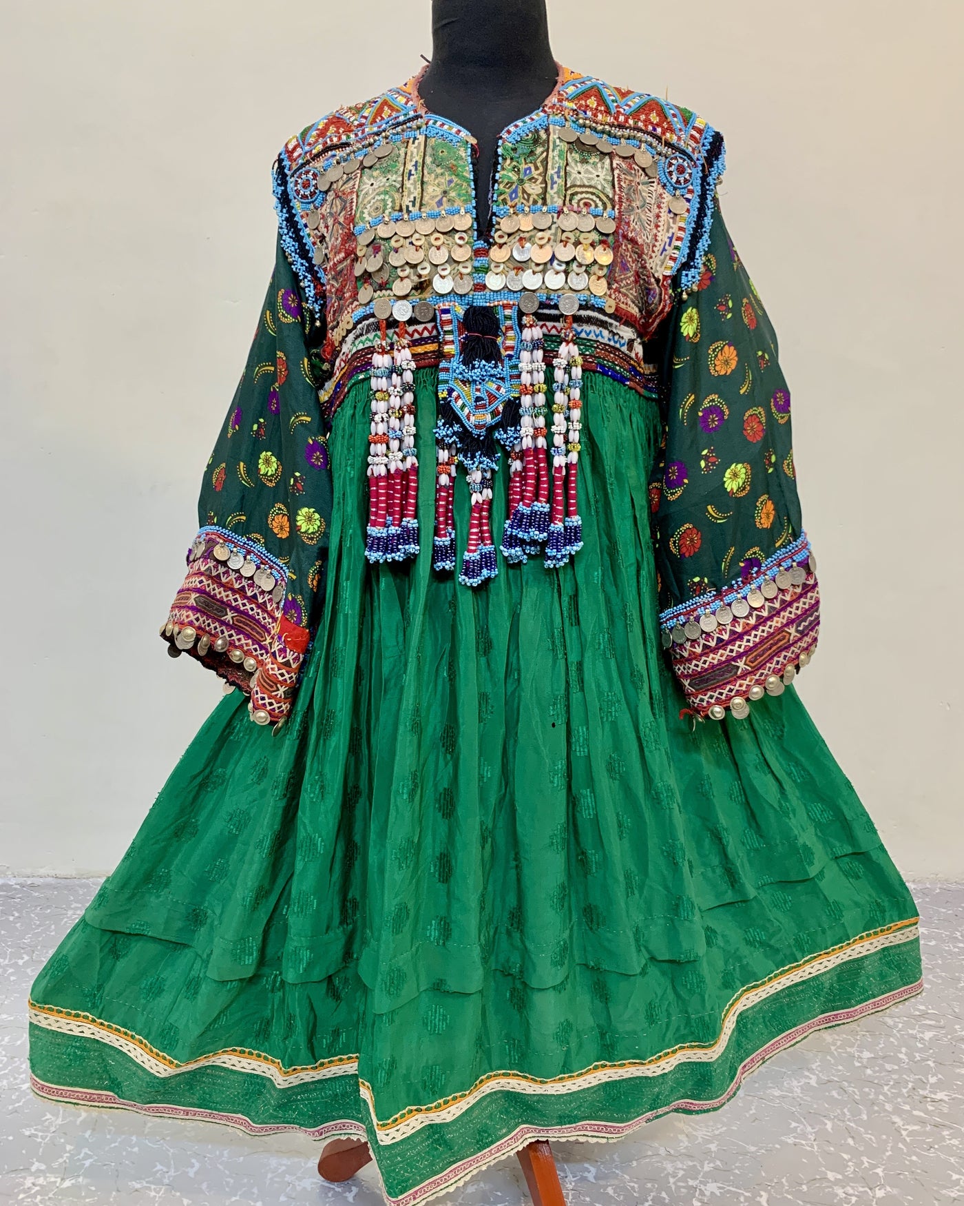 Kuchi Vintage Coins Frock
