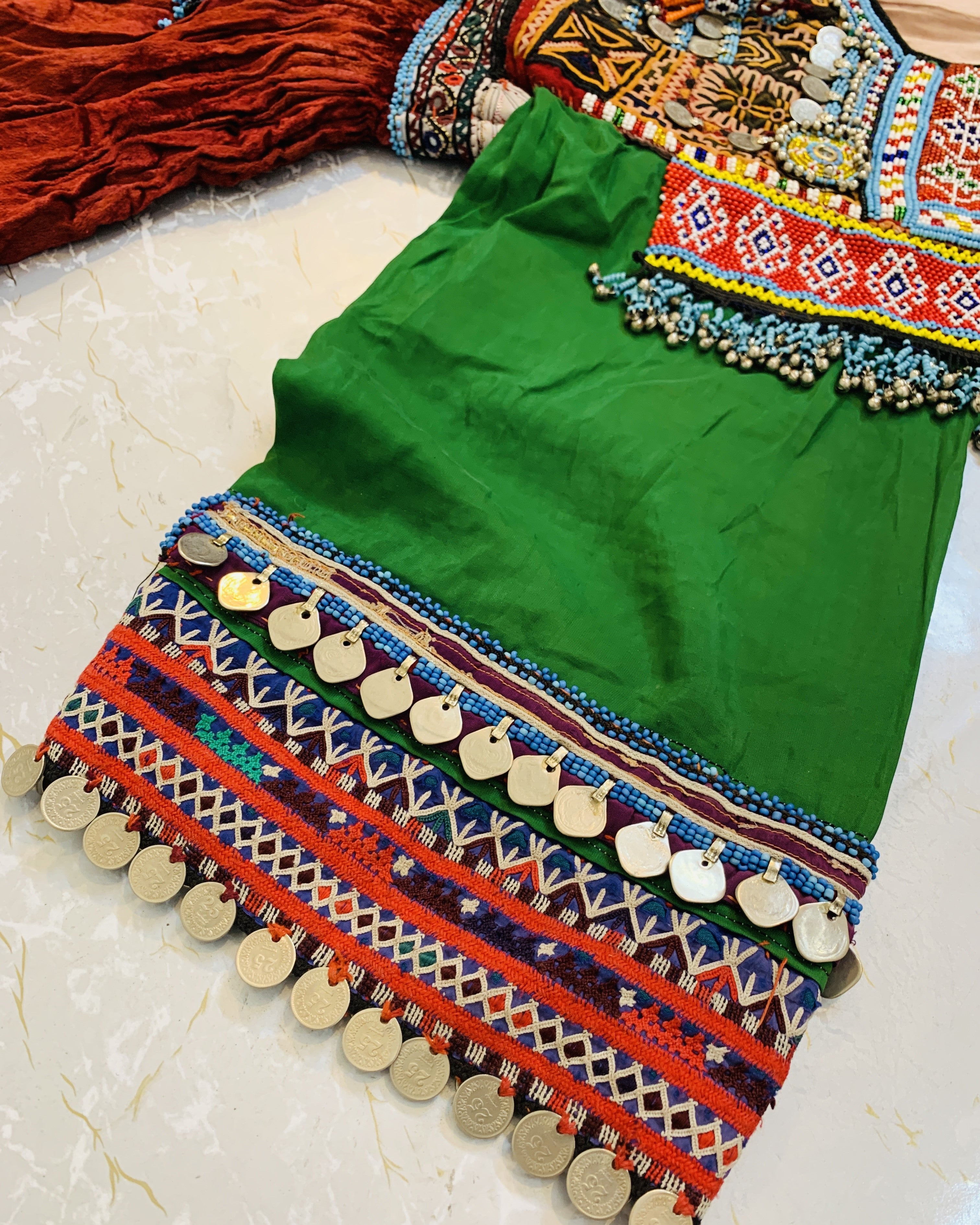 Baloch Trible Velvet Frock