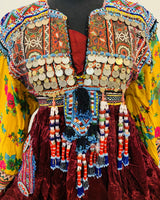 Afghan Velvet Ethnic Frock