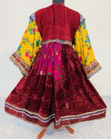 Afghan Velvet Ethnic Frock