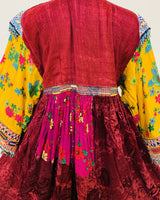 Afghan Velvet Ethnic Frock