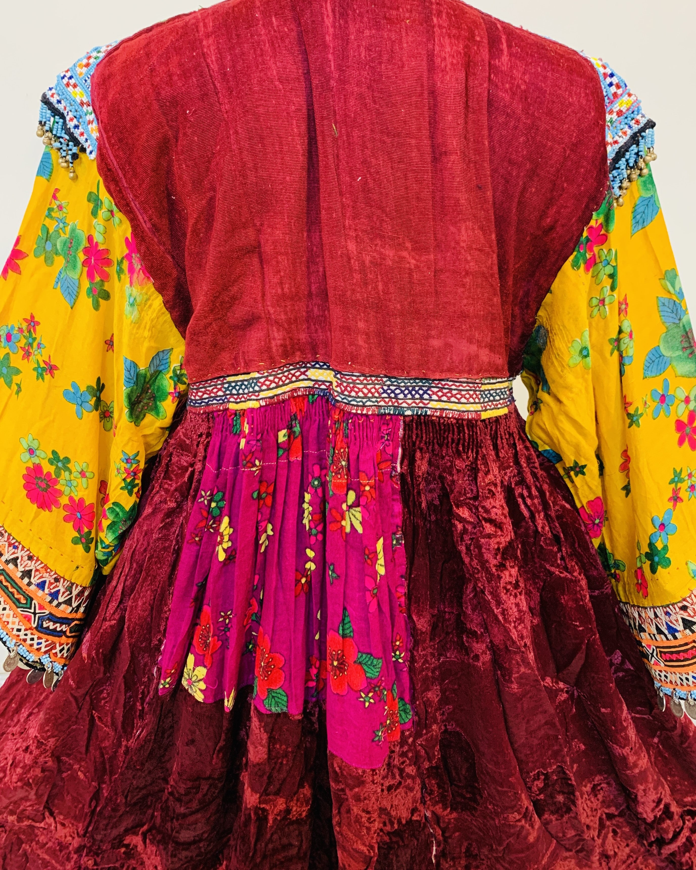 Afghan Velvet Ethnic Frock