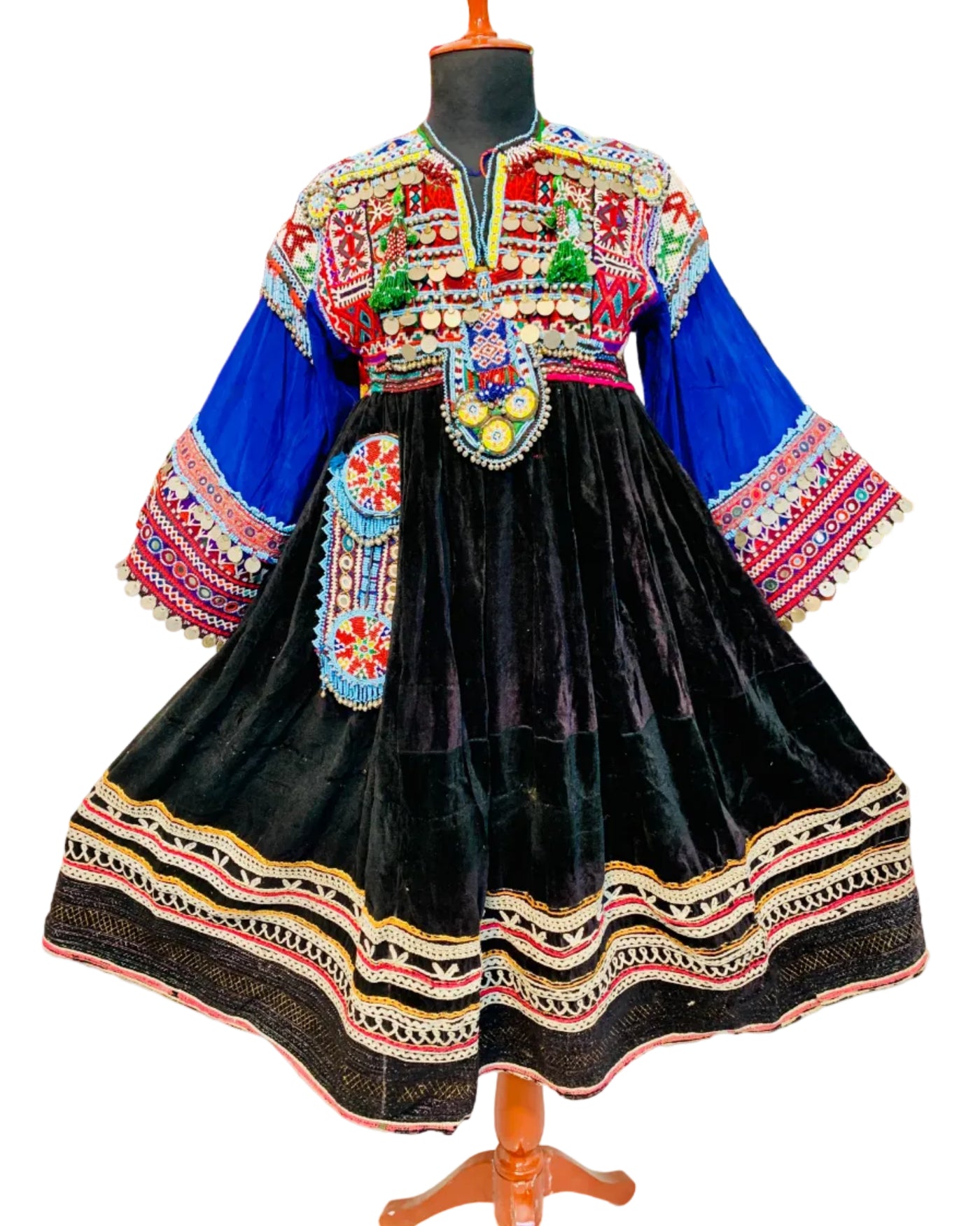 Kuchi Vintage Frock Traditional Dress