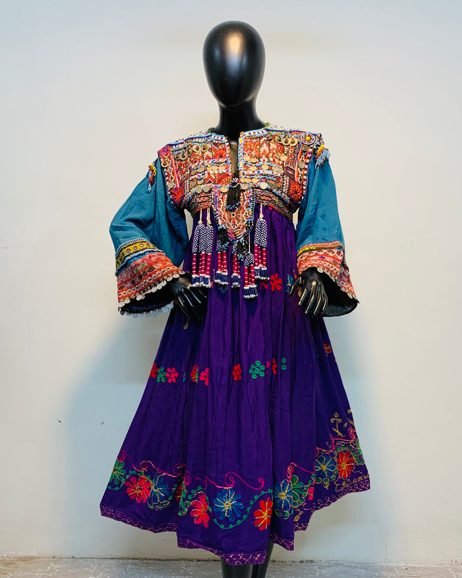 Kuchi Vintage Handmade Frock