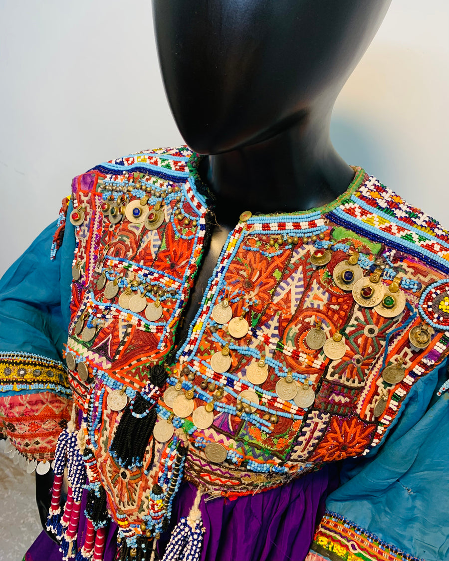 Kuchi Vintage Handmade Frock