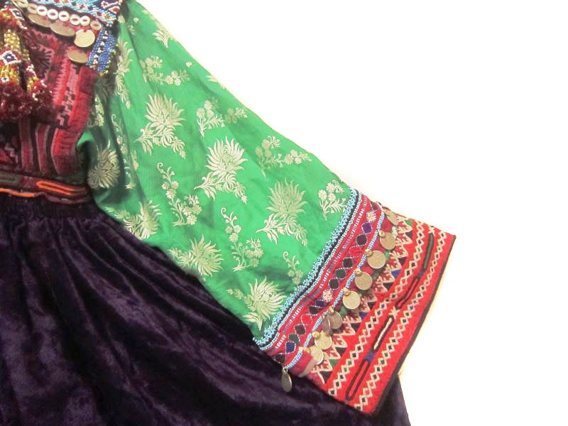Afghan Kuchi Vintage Purple Attire