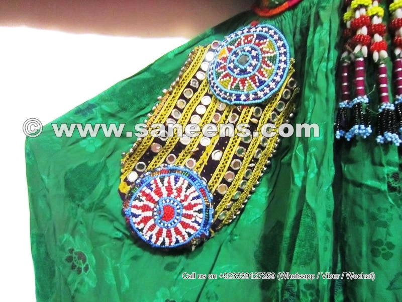 low price afghan pashtun muslim clothes with beaded pocket