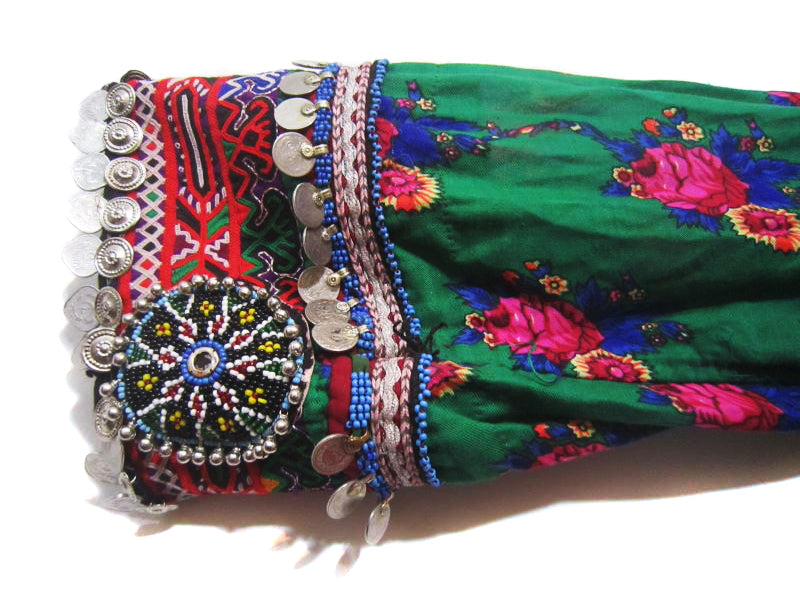 Kuchi Banjara Tribal Ethnic Red Dress