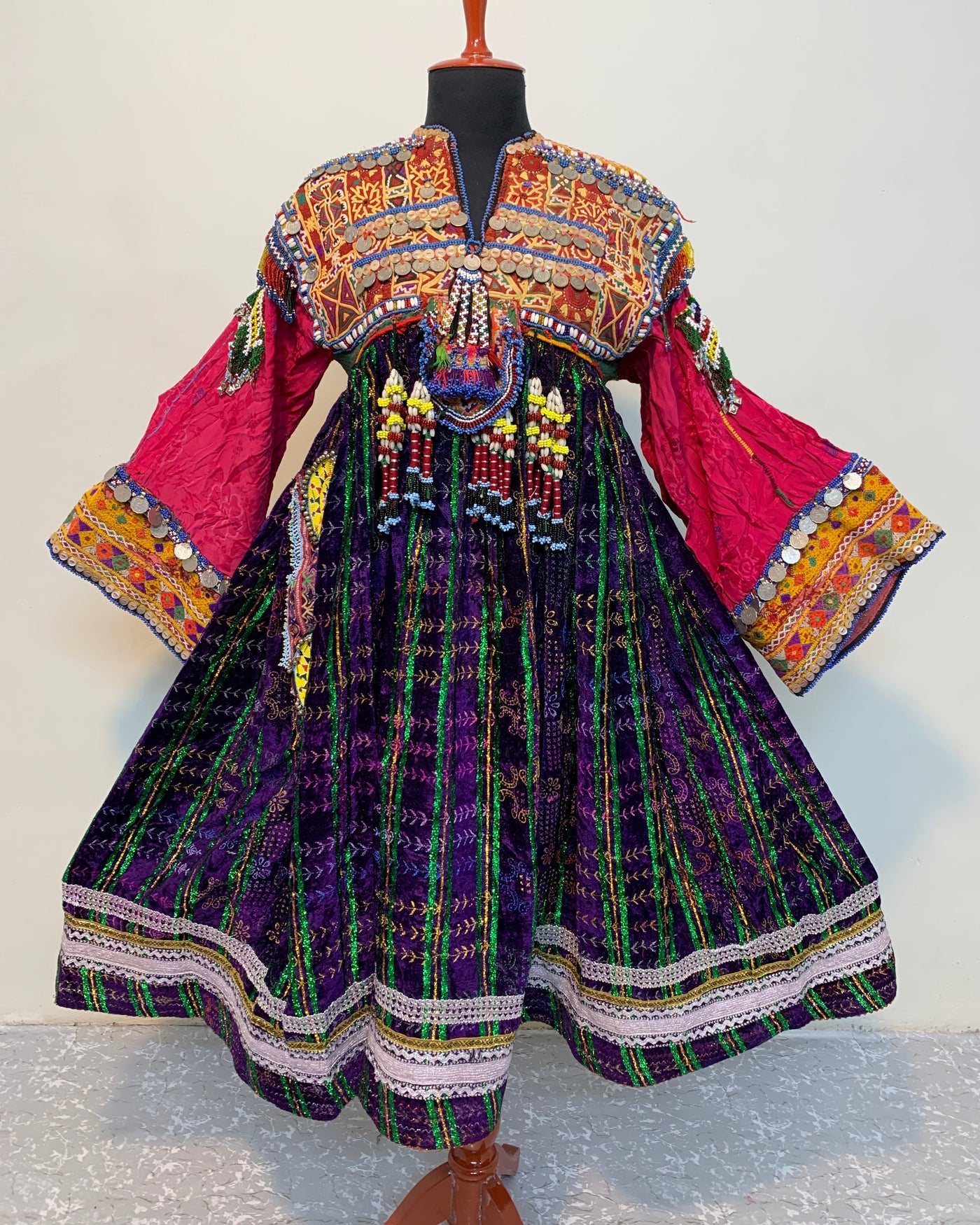 Pashtun Style Vintage Frock