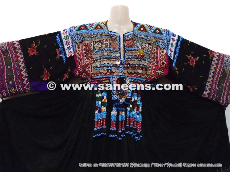genuine silk embroidery work afghan muslim clothes