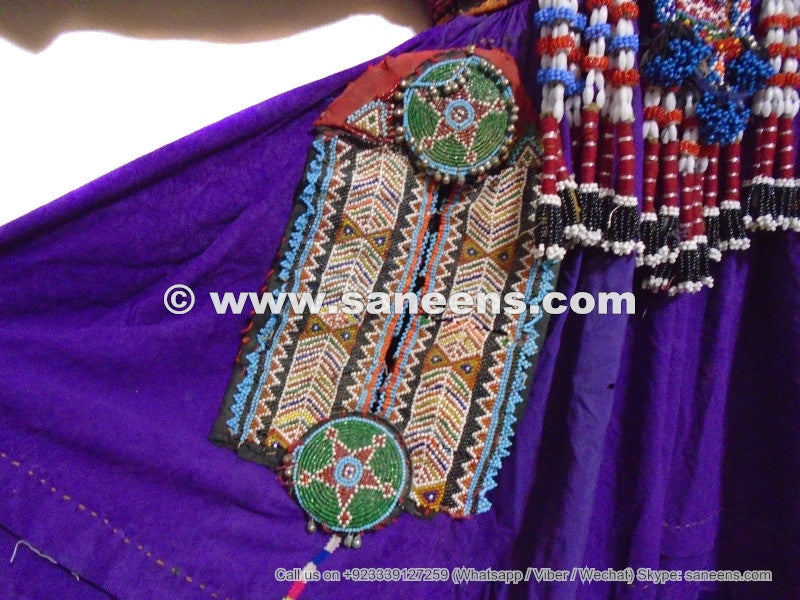 new design afghan kuchi ethnic frocks with beaded pocket