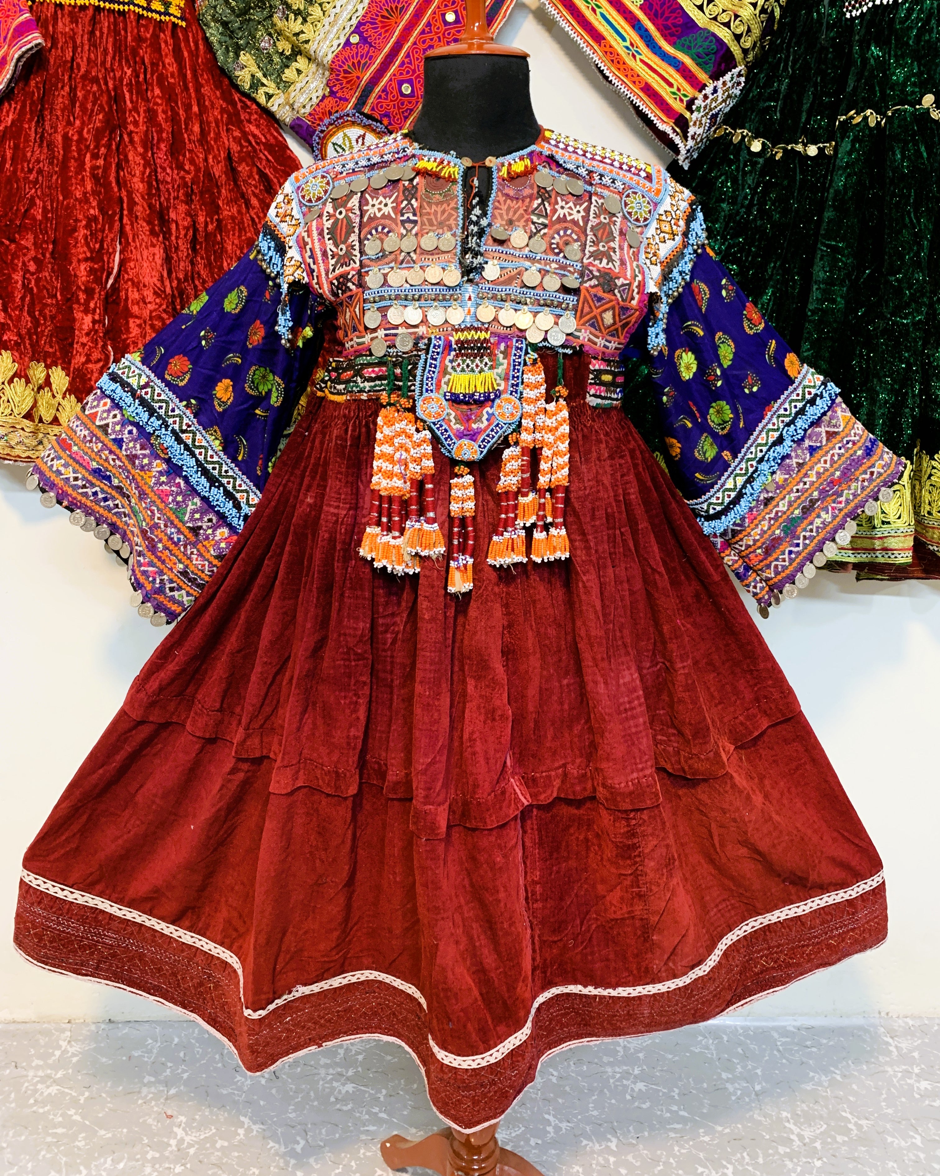 Gypsy Retro Vintage Dress