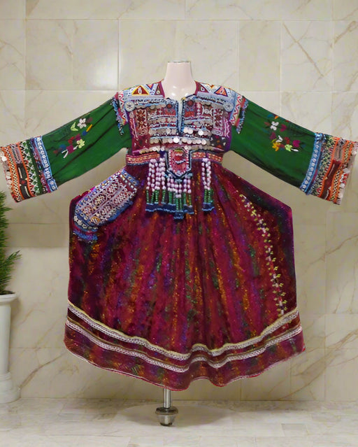 afghan kuchi coins frocks dresses online