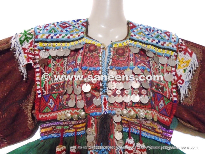kuchi ladies vintage coins work frocks dresses