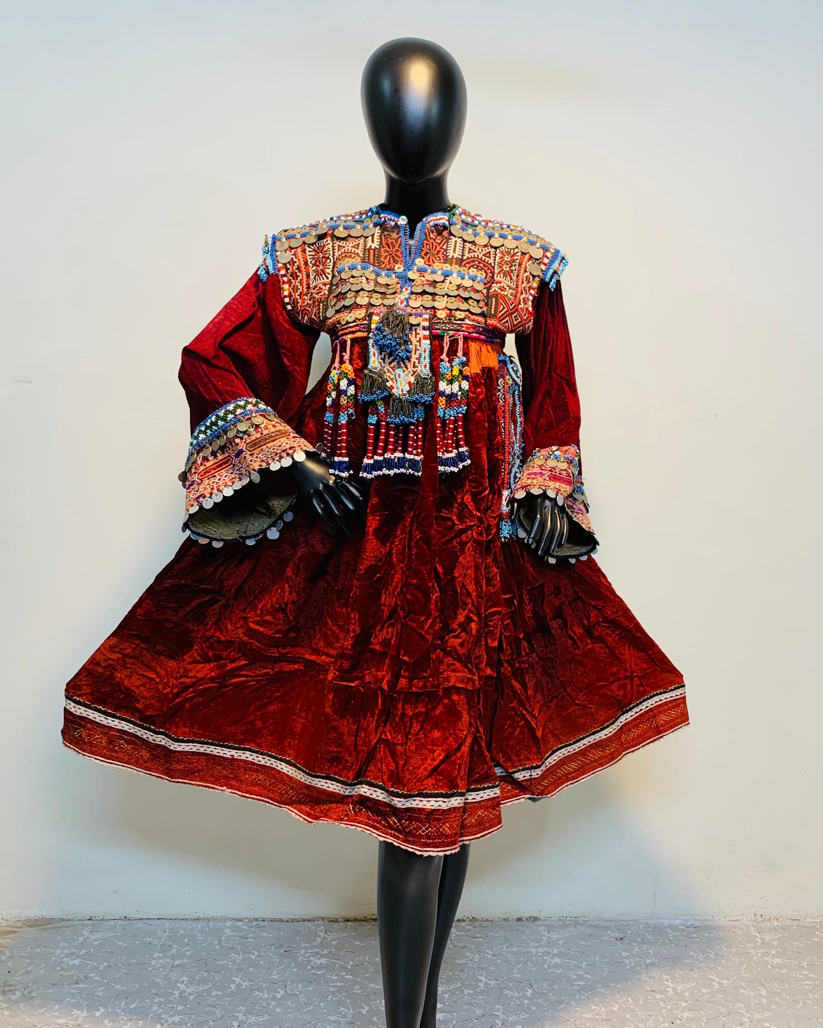 Tribal Kuchi Style Vintage Frock