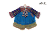 Kuchi Banjara Ethnic Blue Afghan Frock