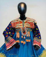 Bohemian Ethnic Velvet Maxi Dress