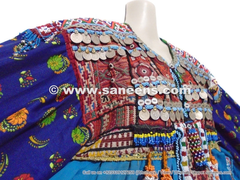 coins work tribal ethnic clothes dresses
