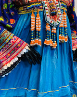 Bohemian Ethnic Velvet Maxi Dress