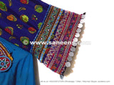 Kuchi Banjara Ethnic Blue Afghan Frock