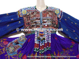Kuchi Banjara Ethnic Blue Dress