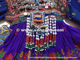 Kuchi Banjara Ethnic Blue Dress