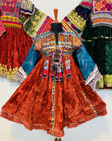 Baloch Coins Velvet Frock