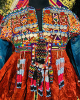 Baloch Coins Velvet Frock